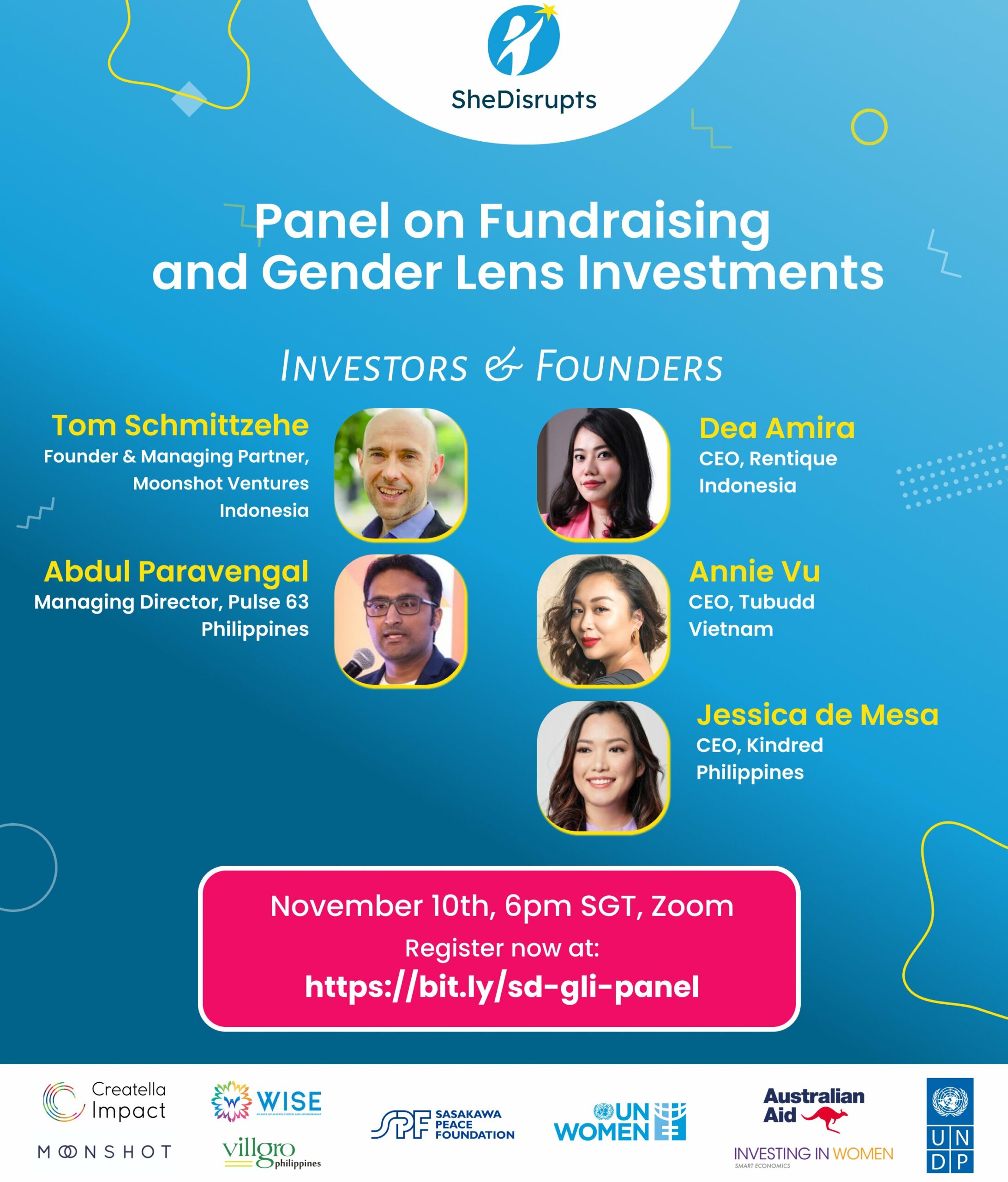 Panel on Fundraising and Gender Lens Investments